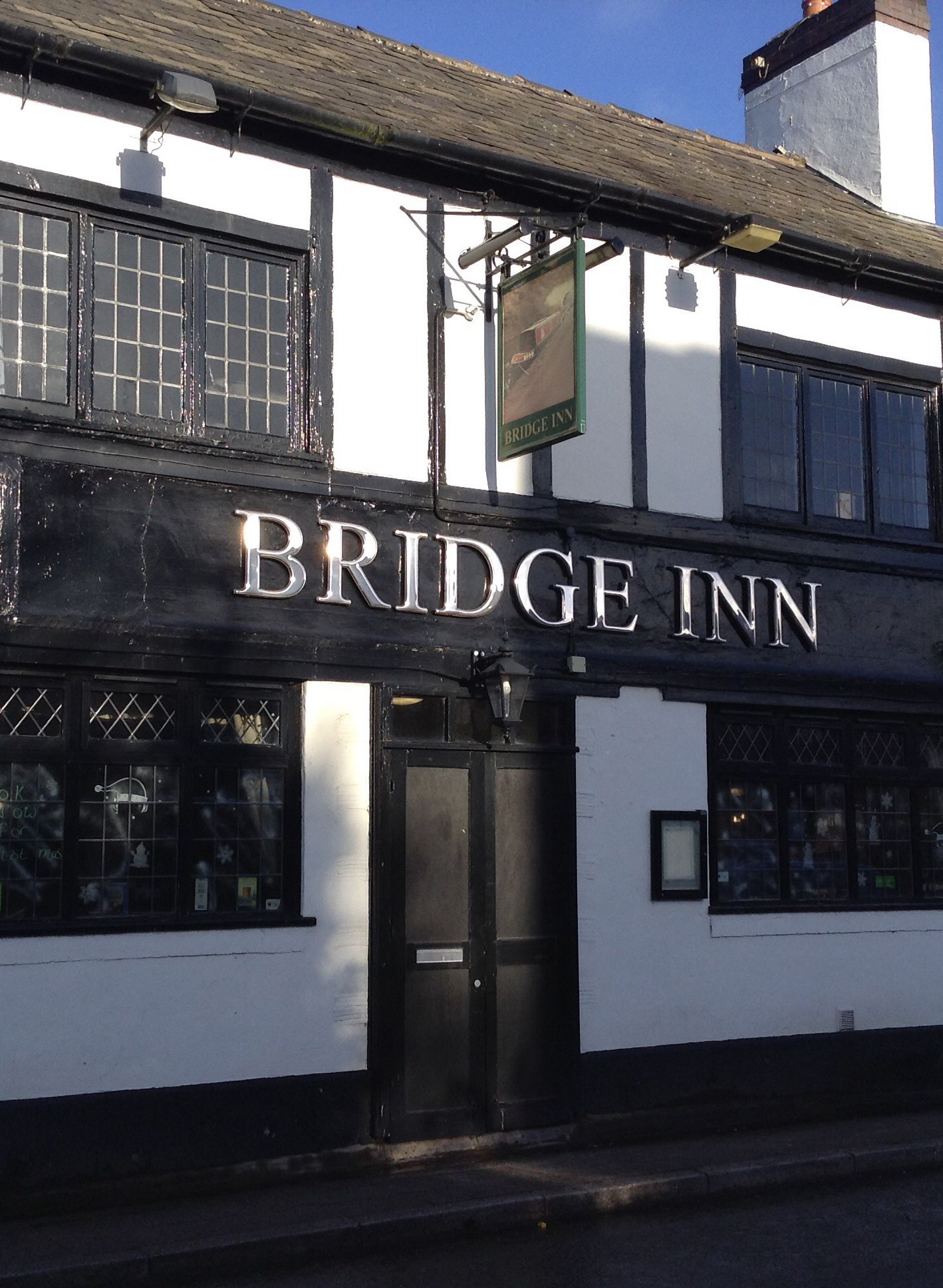 Menus at The Bridge Inn - The Bridge Inn in Brewood